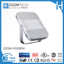 80W LED Flood Light with Dali and 1-10V Dimmable